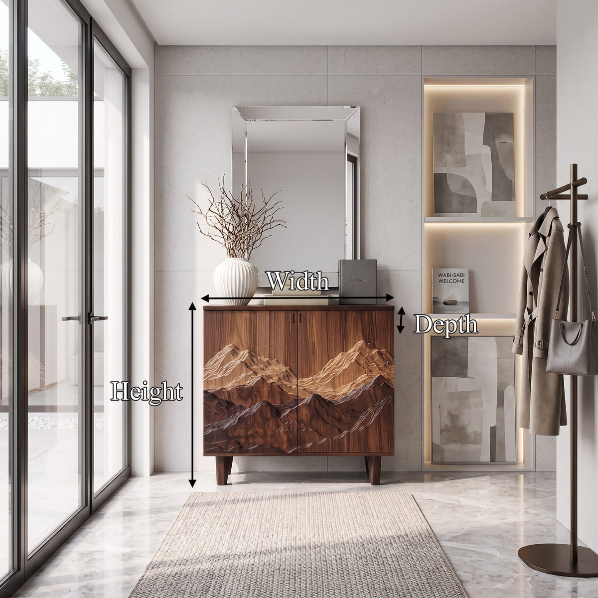 Organic Side Sideboard
