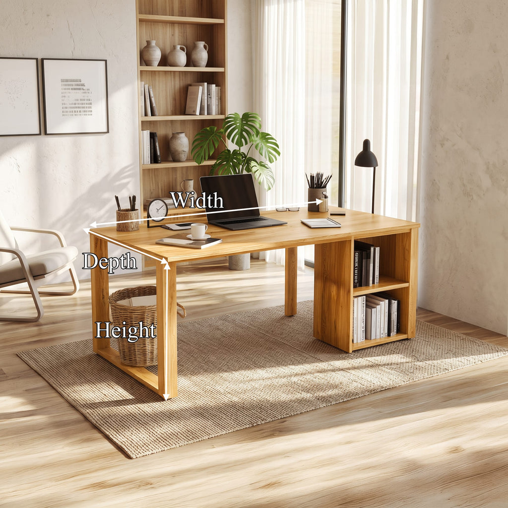 Minimal Work Solid Desk