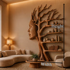 Fantasy Sculptural Tree Bookshelf
