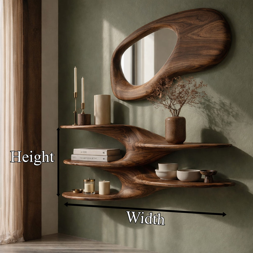 Wave Display Wall Shelf
