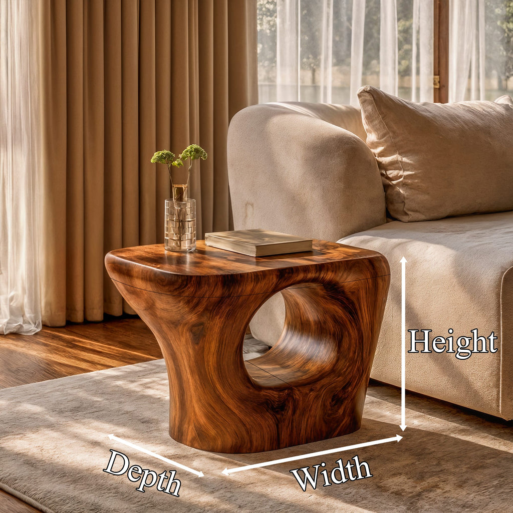 Beside Solid Nightstand