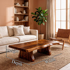 Curved Flow Coffee Table