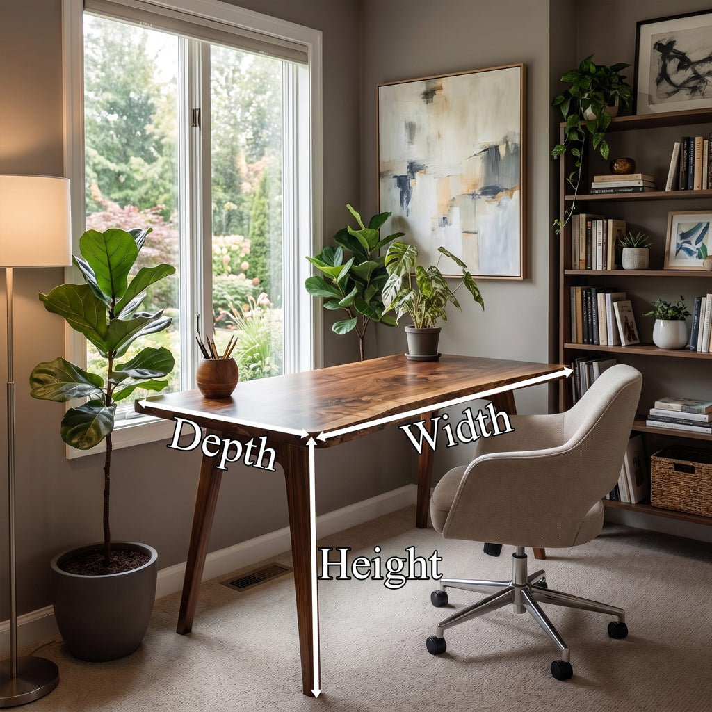 Solid Computer Desk