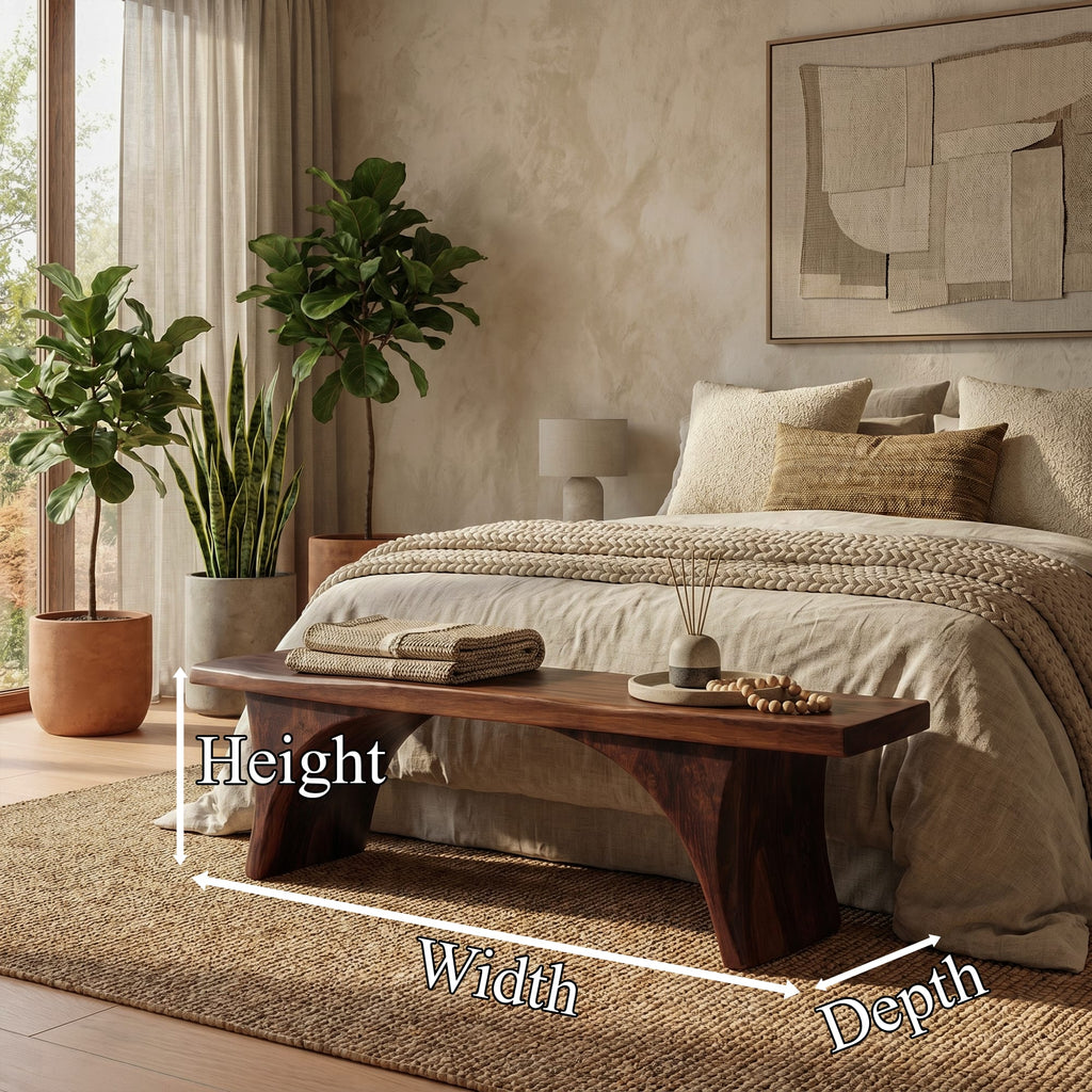 Curved Open Bench