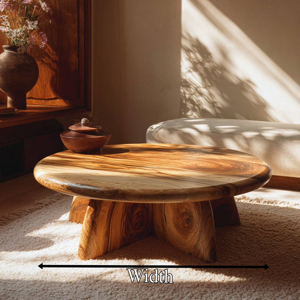 Solid Stump Coffee Table