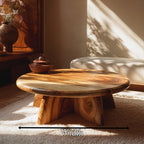 Solid Stump Coffee Table