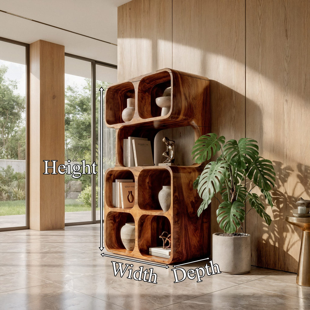 Organic Modern Bookshelf