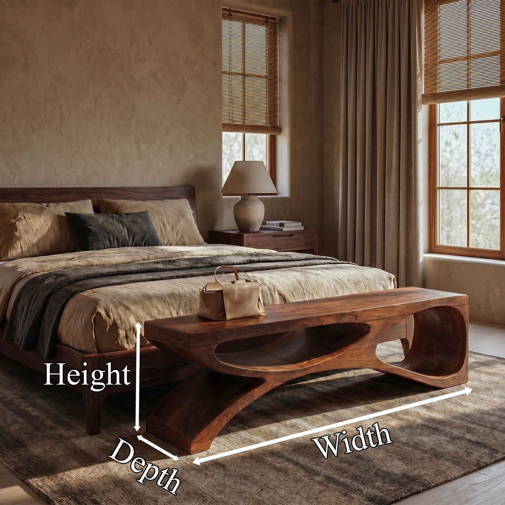 Sculptural Contemporary Headboard