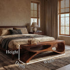 Sculptural Contemporary Headboard