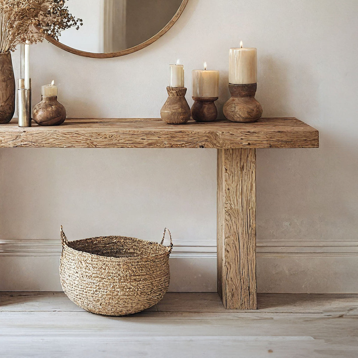 Woodworking Side Table Decor, solid wood, built to order