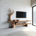 Sculpted Solid TV Cabinet