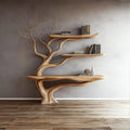 Live Edge Slim Console Table