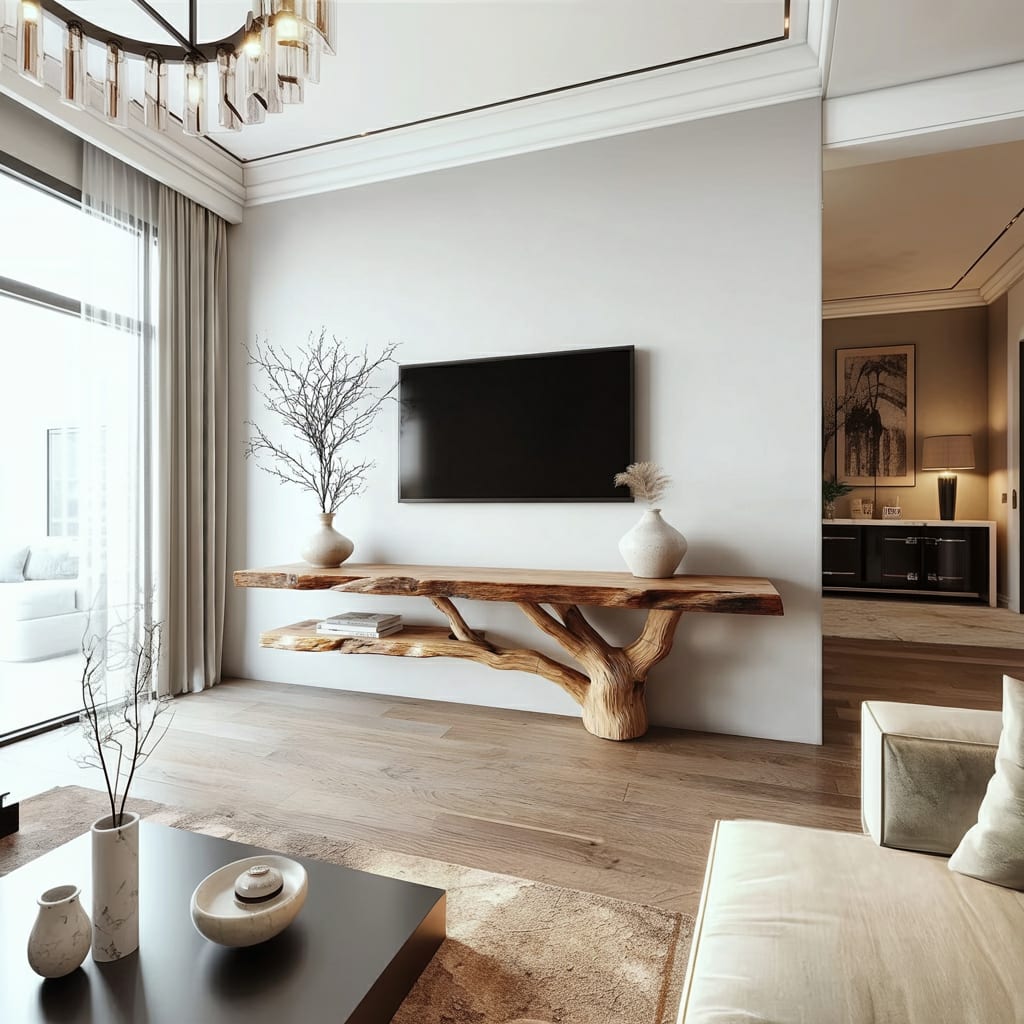 Backing Showroom Console Table