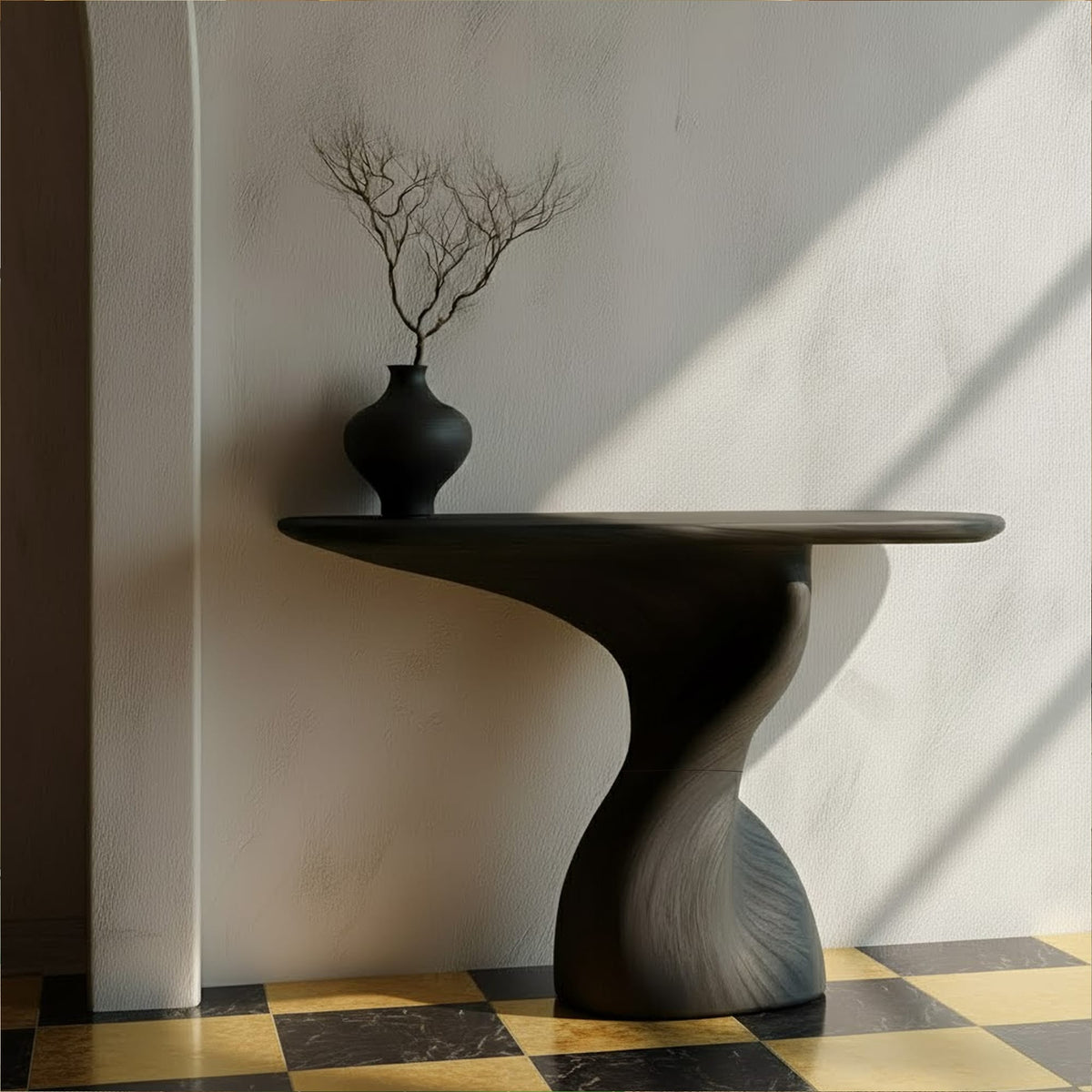 Mid Century Corridor Vanity