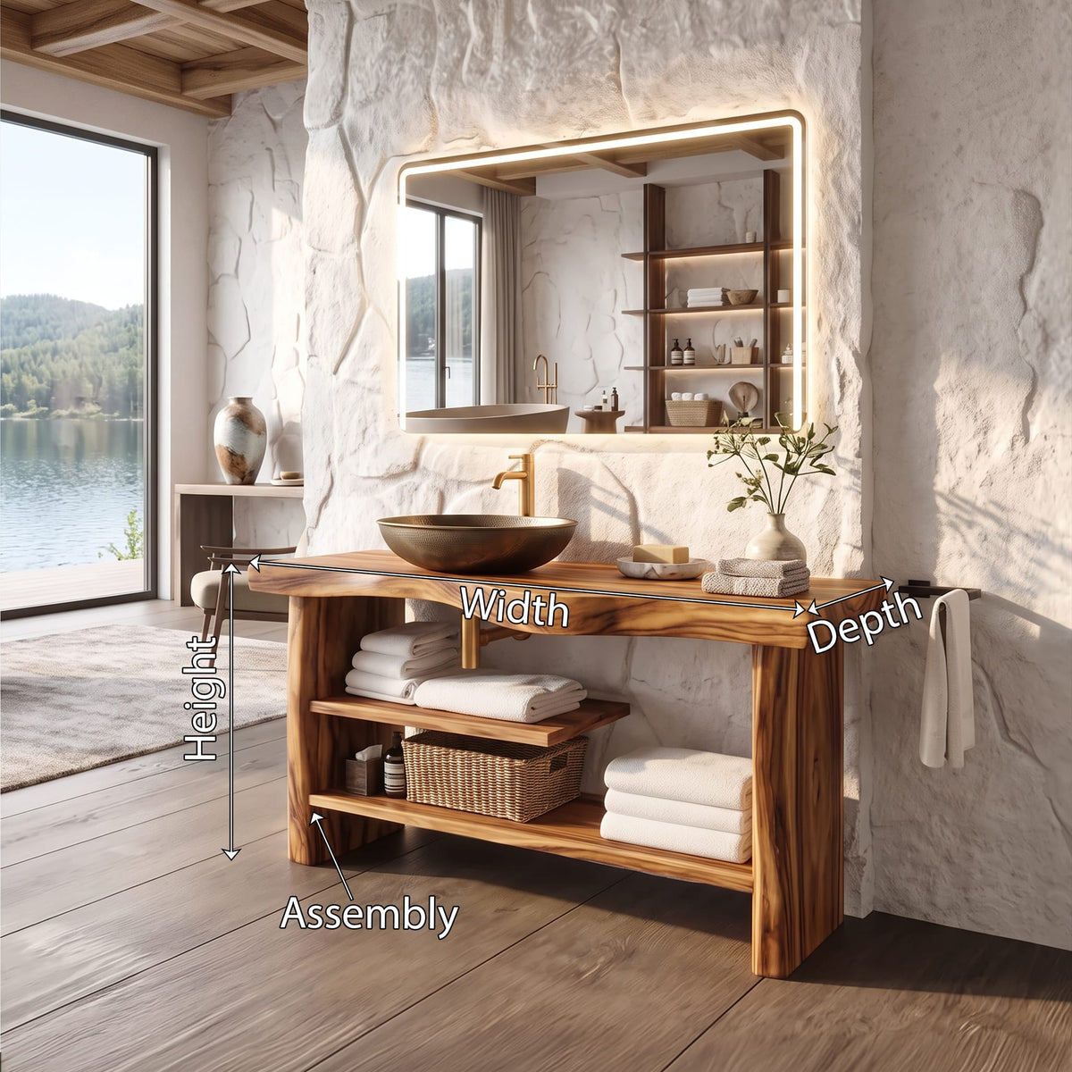 Drawers Storage Vanity