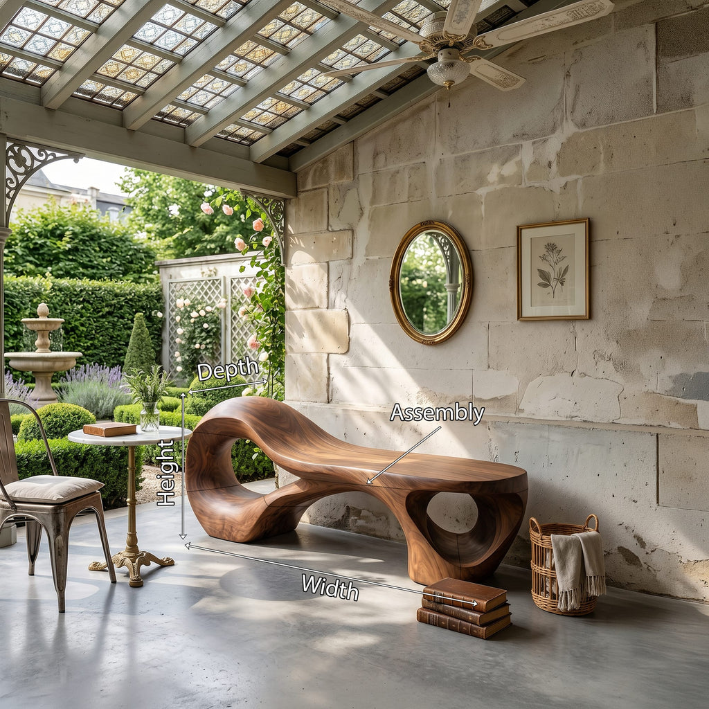 Arched Modern Bench