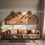 Mountain Lodge Wall Art