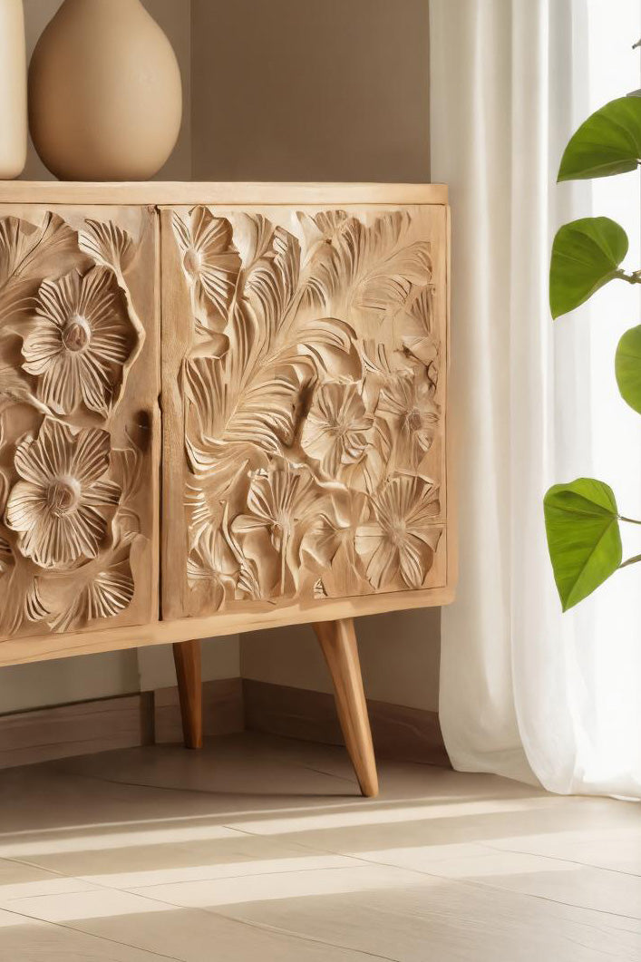 Floral Storage Sideboard