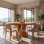 Organic Round Dining Table