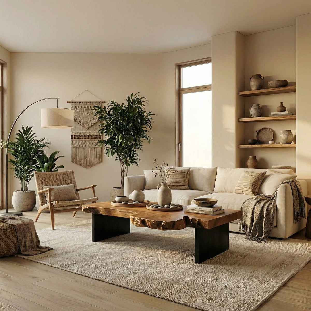 Modern Oval Coffee Table