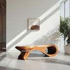 Artistic Sculptural Bench