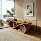 Wave Storage Record Stand