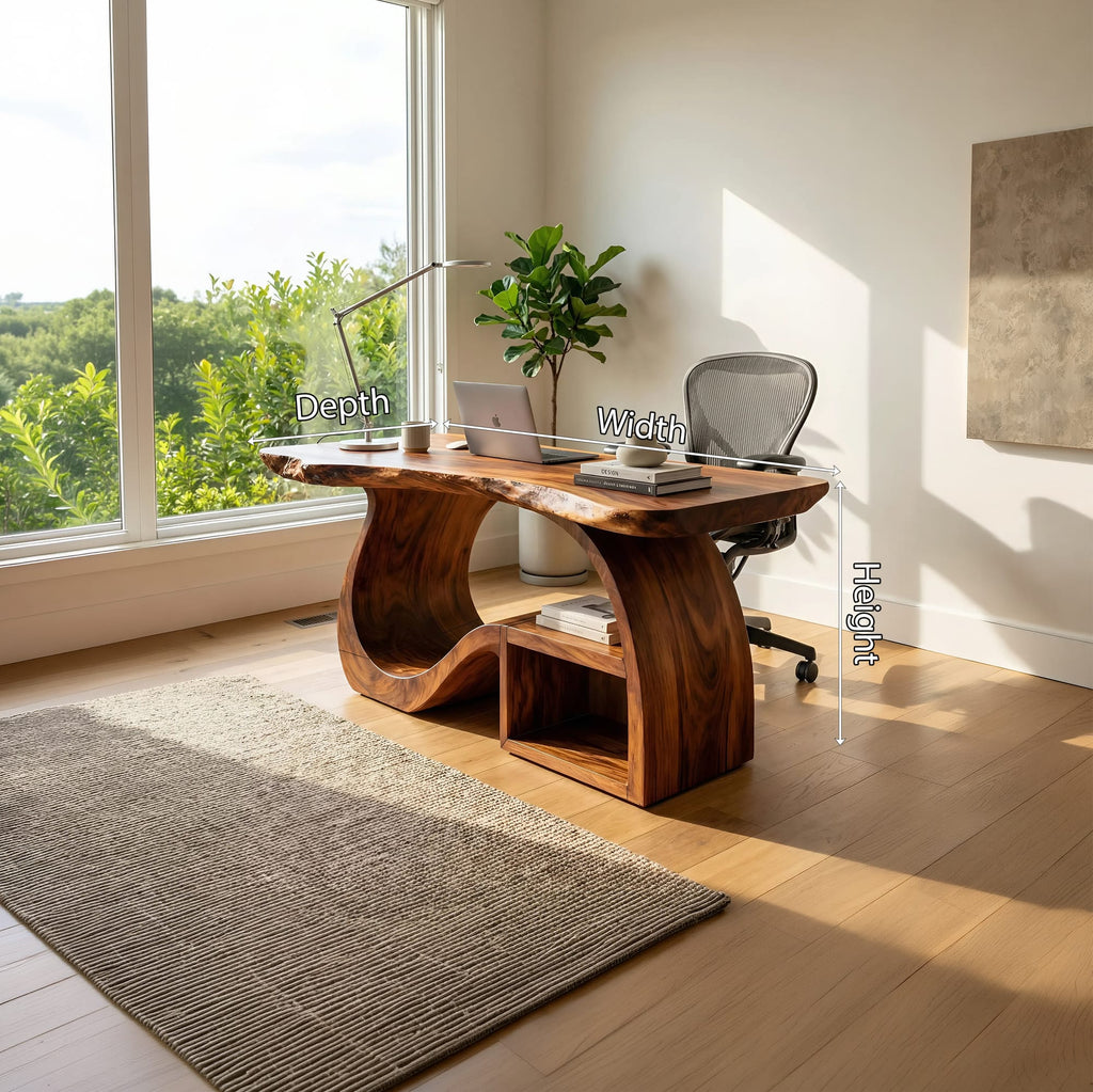 Mid Century Refined Desk