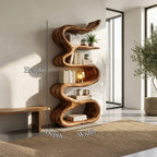 Curved Wave Bookshelf