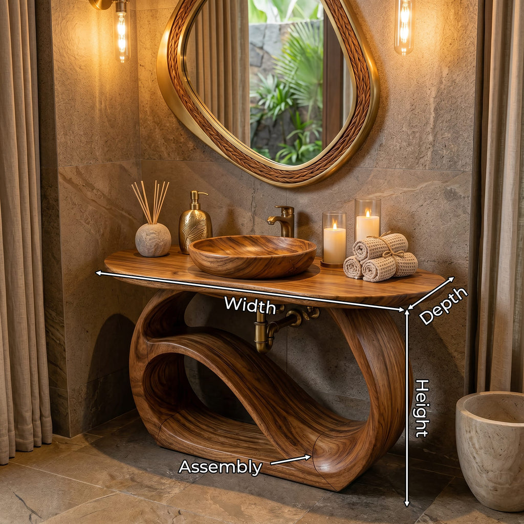 Double Storage Vanity