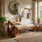 Live Edge Dining Bench Rustic, solid wood, built to order