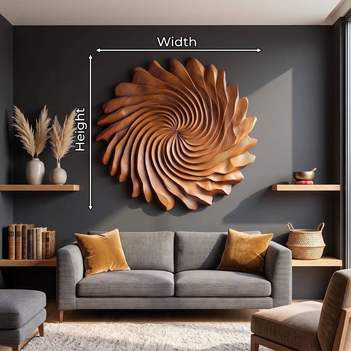 Modern 3d Wall Art, solid wood, built to order