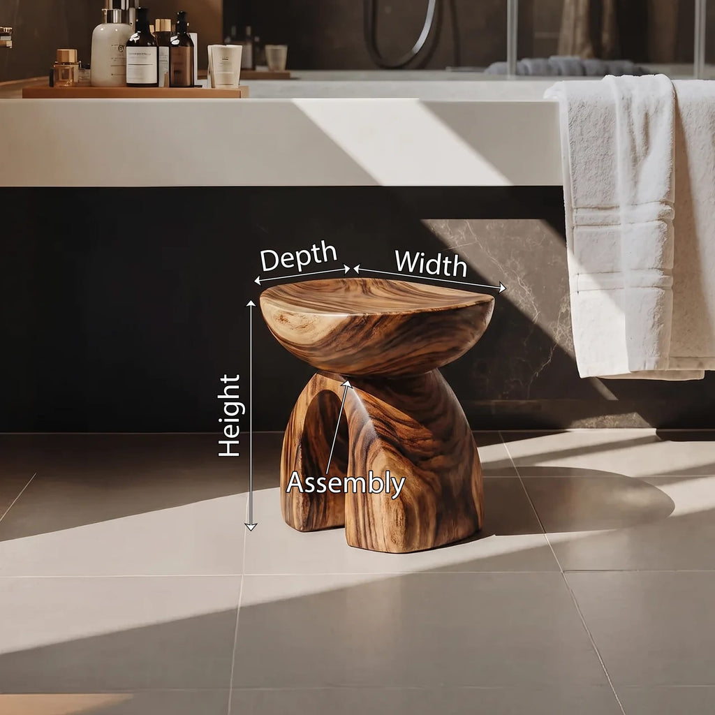 Solid Chair Shower Bench