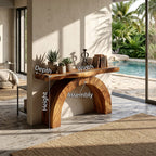 Arched Modern Console Table