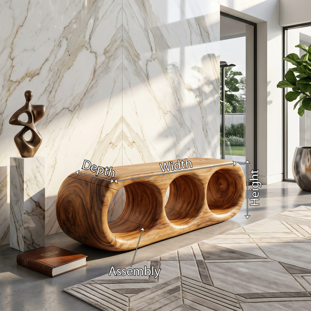 Scandinavian Contemporary Bench