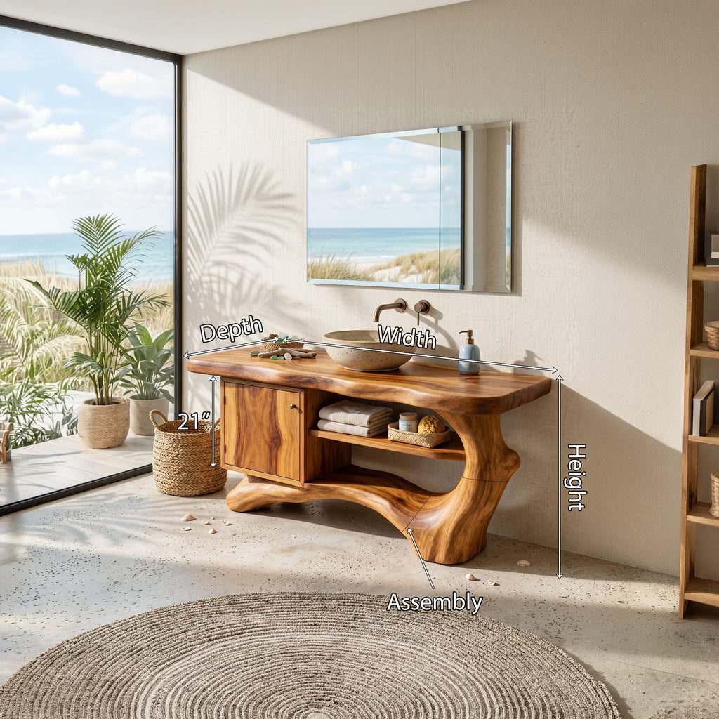 Contemporary Compact Vanity