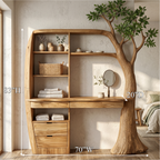 Organic Dressing Table Bedroom and Dressing Room, solid wood, built to order, view 8