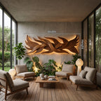 Sculptural Landing Wall Art