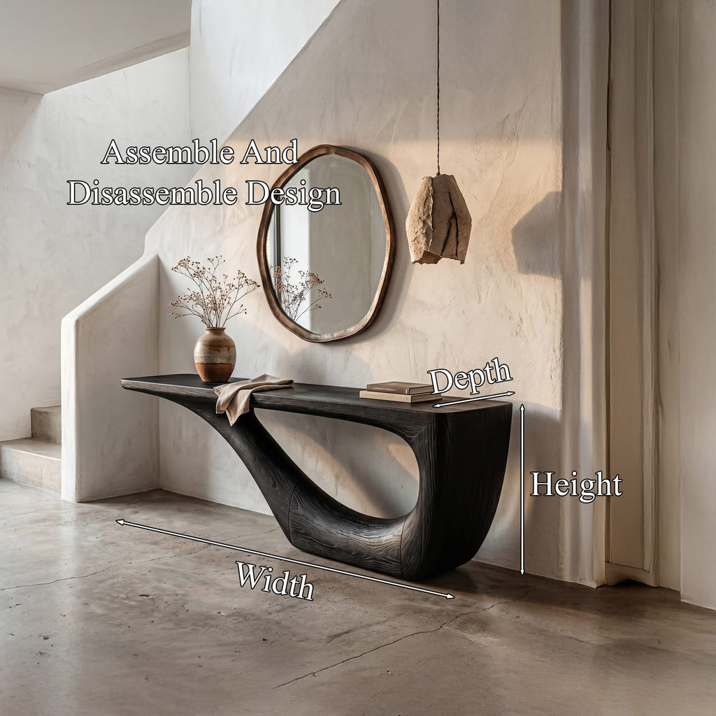Open Frame Console Table