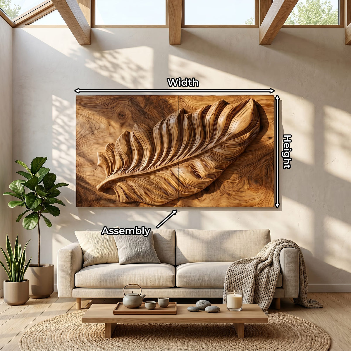 Nature Carved Wall Art