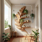 Minimal Entrance Wall Shelf