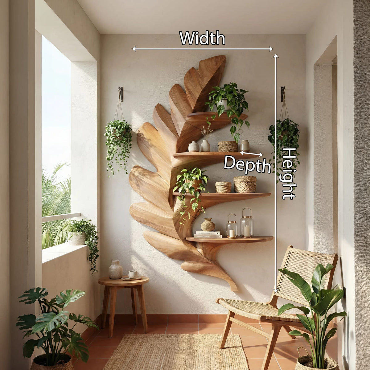 Minimal Entrance Wall Shelf