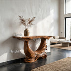 Flowing Modern Console Table