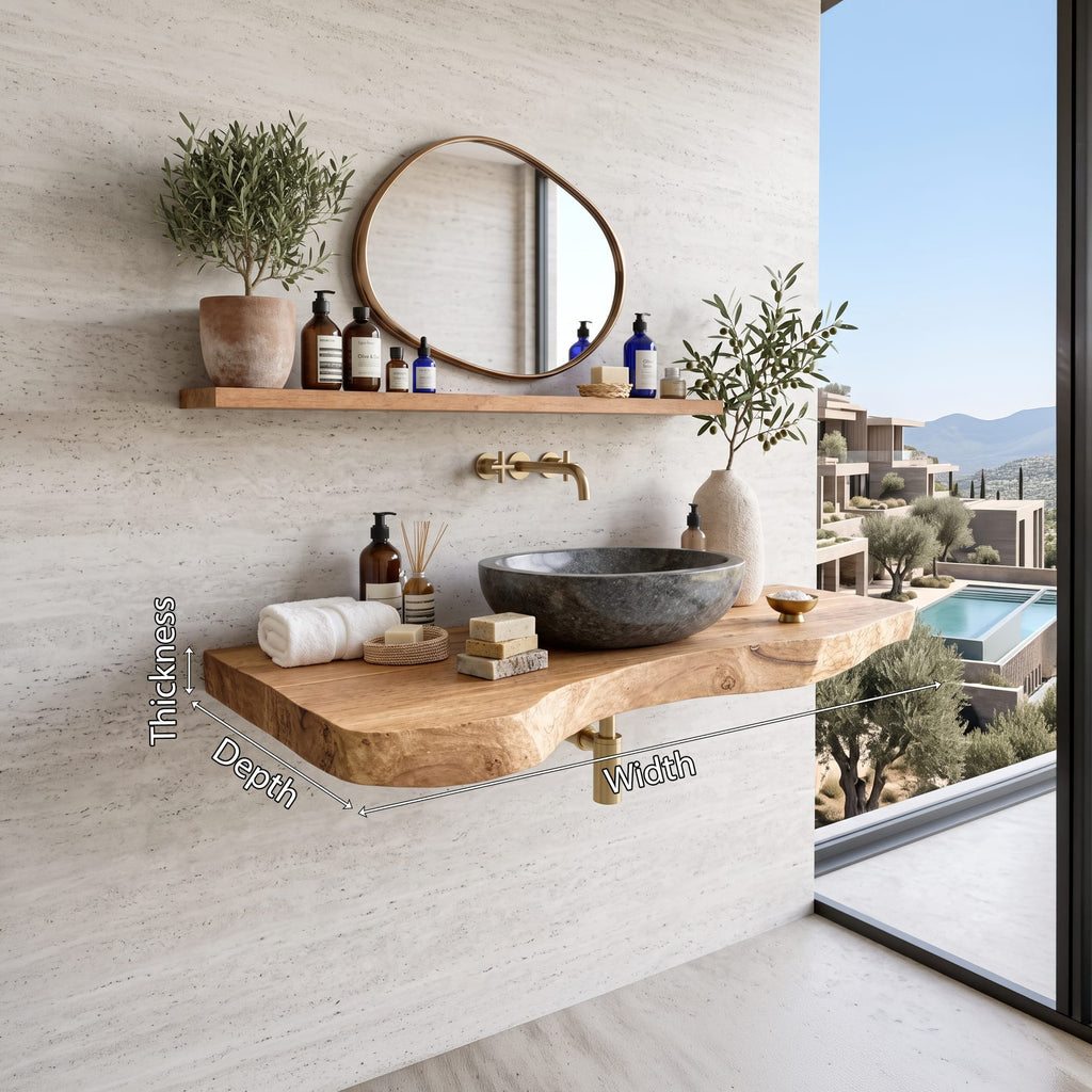 Live Edge Under Vanity