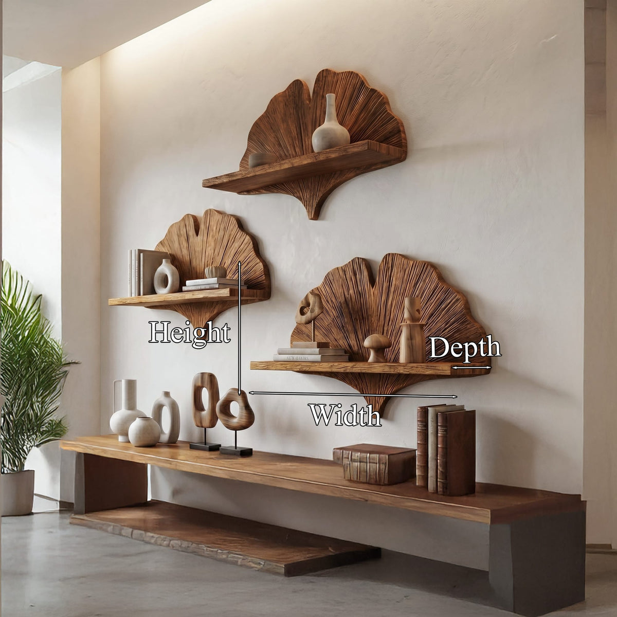 Floating Decorative Wall Shelf