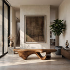 Flowing Curved Bench