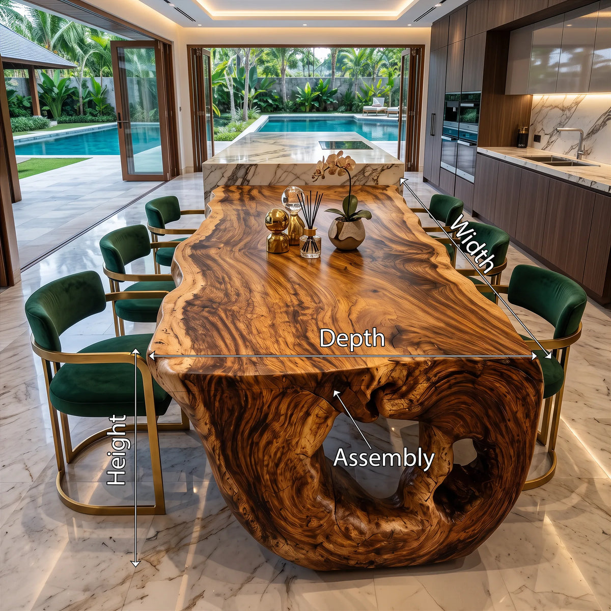 Sculptural Countertop