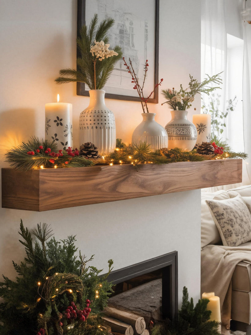 Mantel Floating Wall Shelf