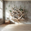 Solid Mount Tree Bookshelf