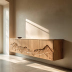 Mountain Solid Console Table