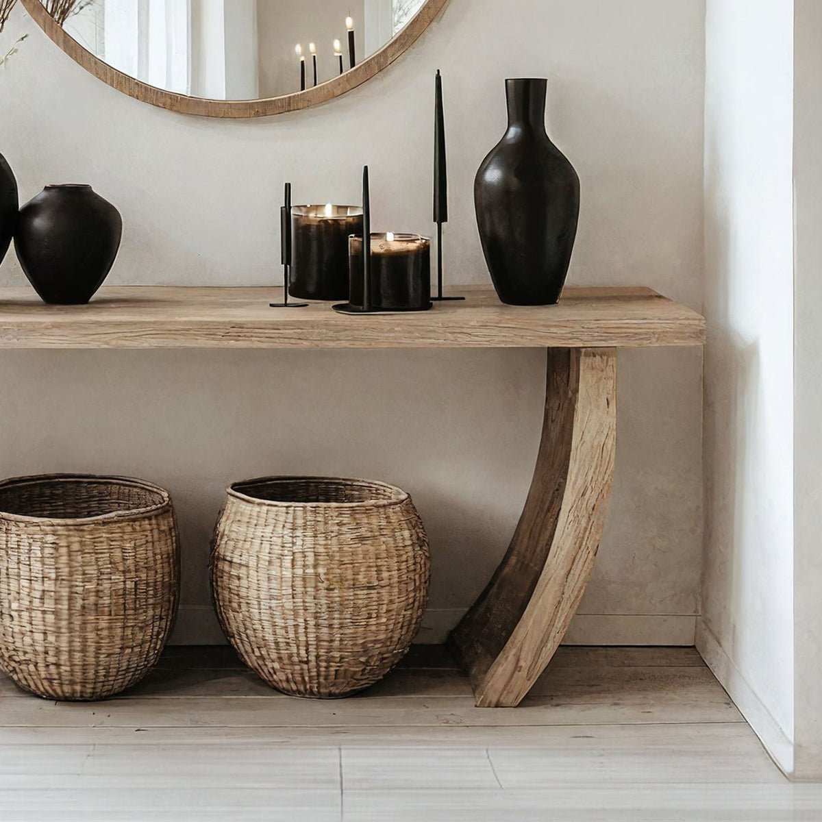 Woodworking Console Entryway Table Decor, solid wood, built to order